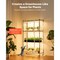 Indoor Greenhouse with Grow Light, 59in 4-Tier Plant Stand with Cover